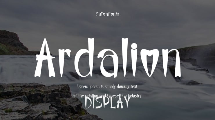 Ardalion Font