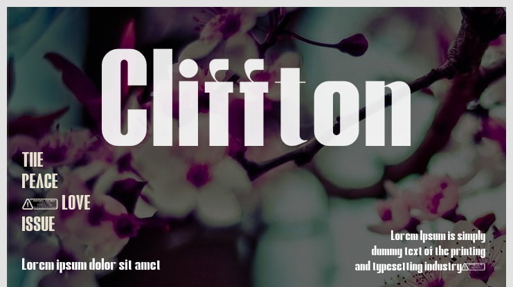 Cliffton Font