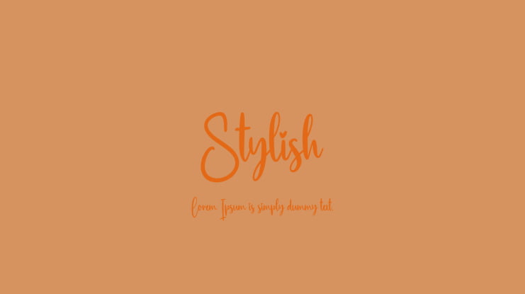 Stylish Font