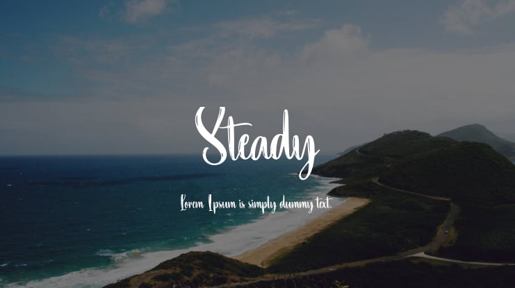 Steady Font