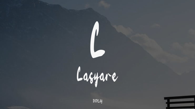 L Lasyare Font