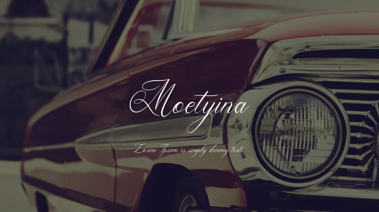 Moetyina Font