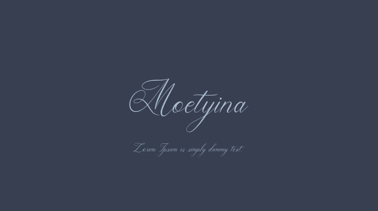 Moetyina Font