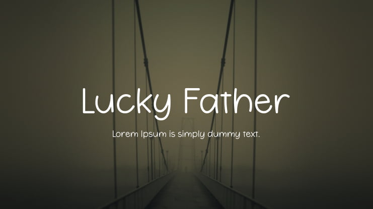 Lucky Father Font