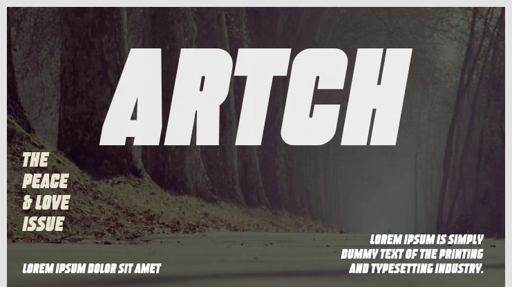 Artch Font