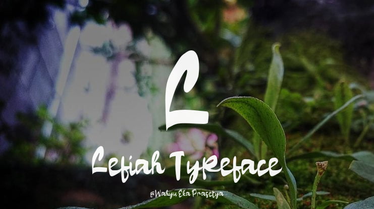 L Lefiah Font