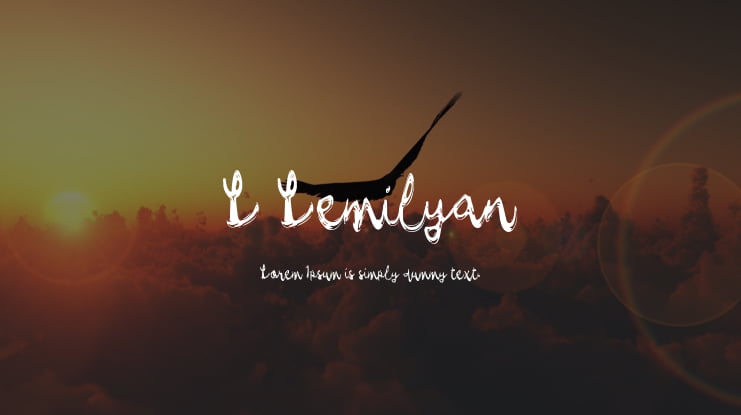 L Lemilyan Font