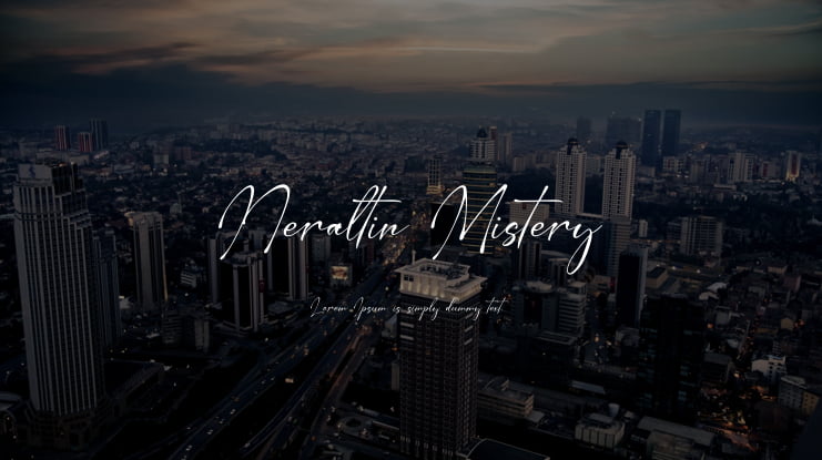 Neraltin Mistery Font