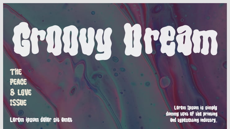 Groovy Dream Font