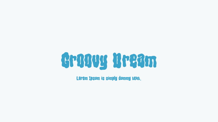 Groovy Dream Font