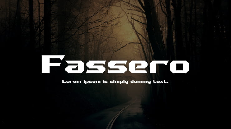 Fassero Font