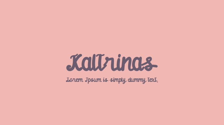 Kaltrinas Font