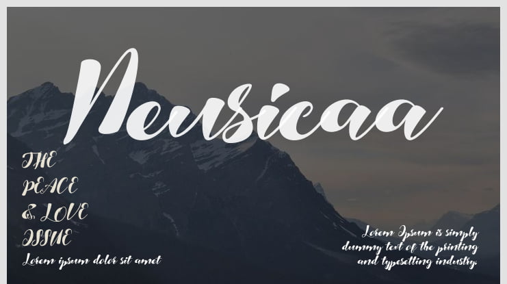 Neusicaa Font