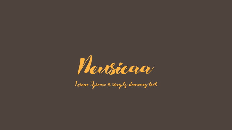 Neusicaa Font