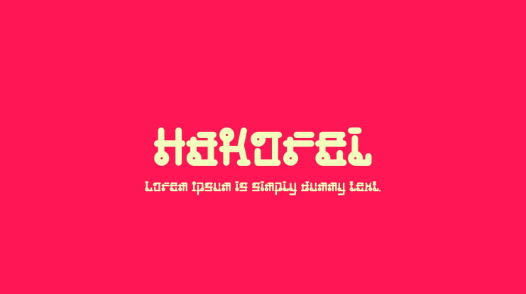 Hakorel Font