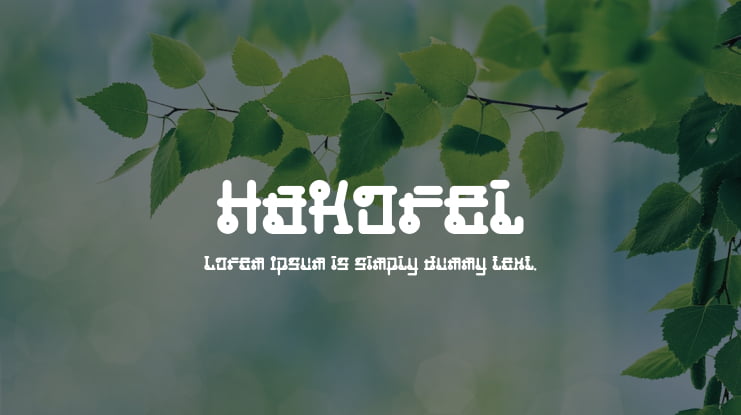 Hakorel Font