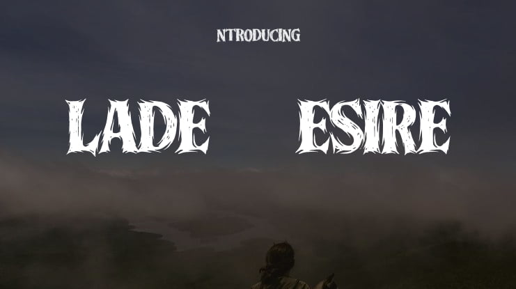 Blade Desire Font