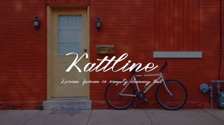 Kattline Font