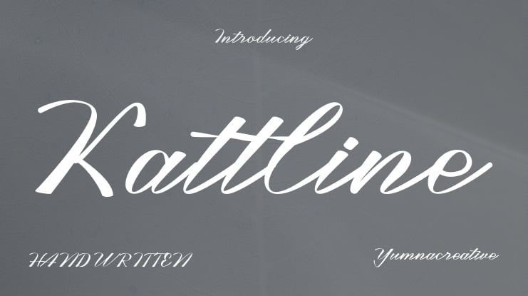 Kattline Font