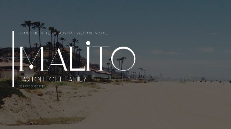 Malito Fashion Font