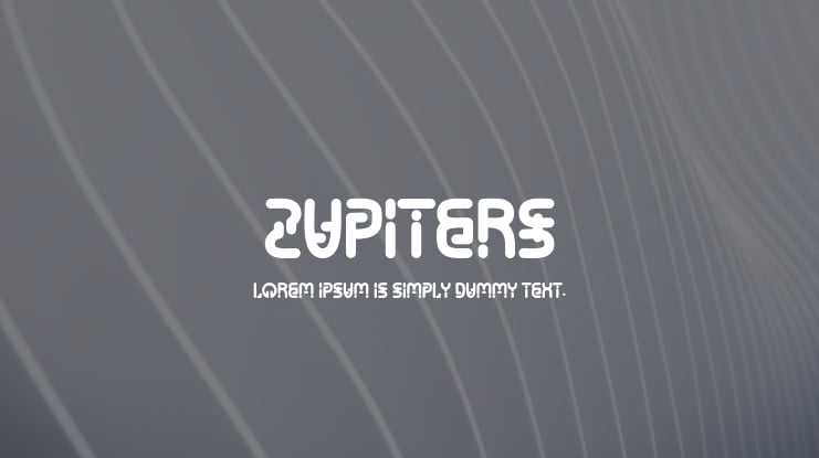 Zupiters Font