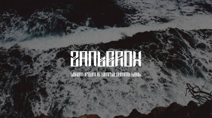 Zanterox Font