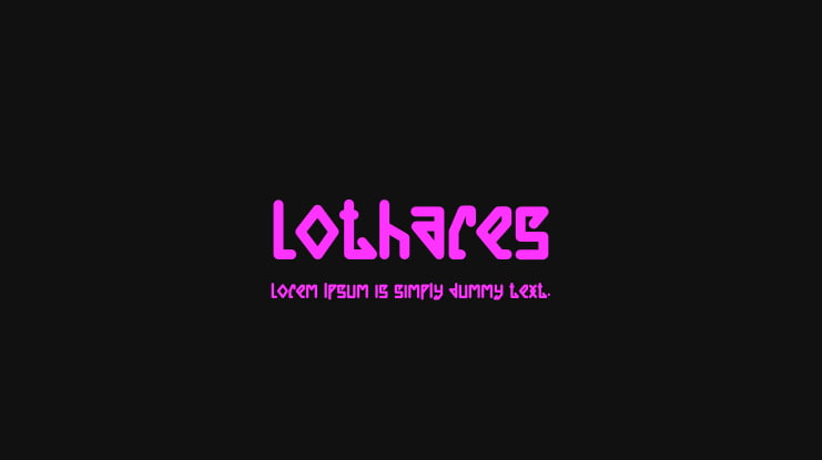 Lothares Font