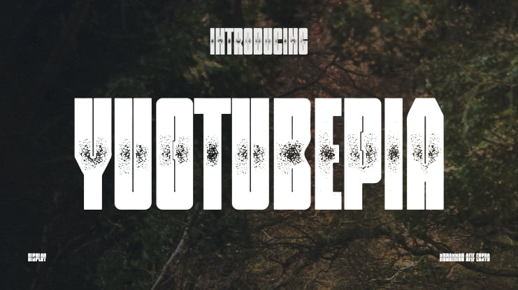 Yuotubepia Font