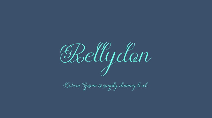 Rellydon Font