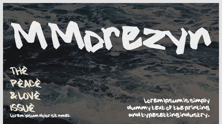 M Morezyn Font