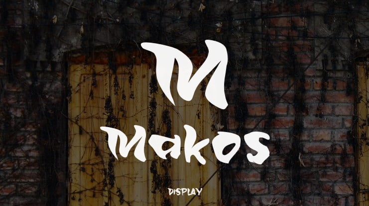 M Makos Font