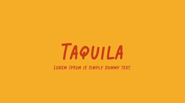 Taquila Font