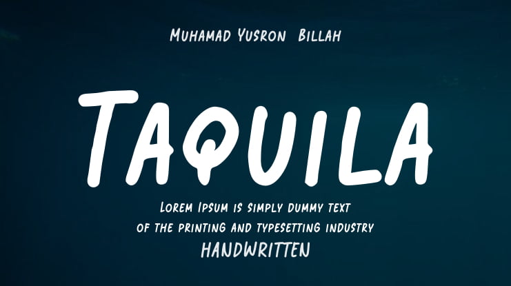 Taquila Font