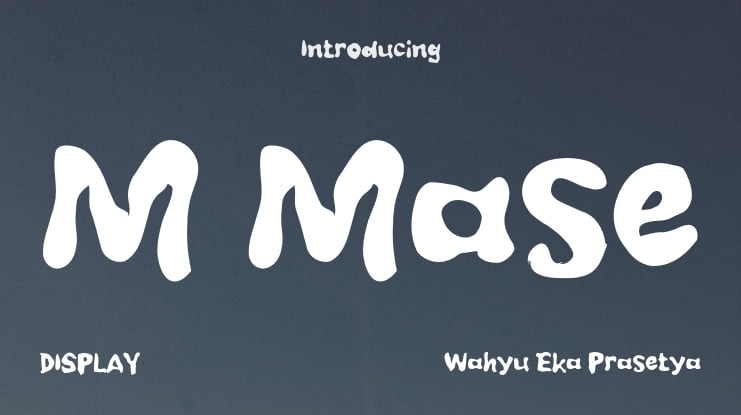 M Mase Font