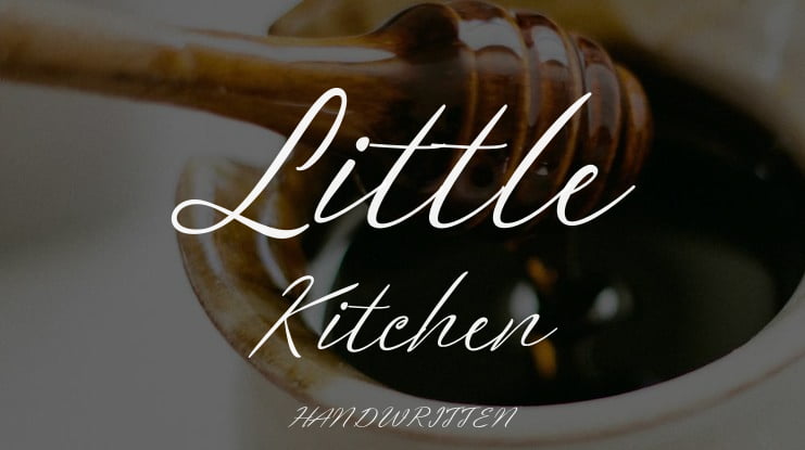 Little Kitchen Font