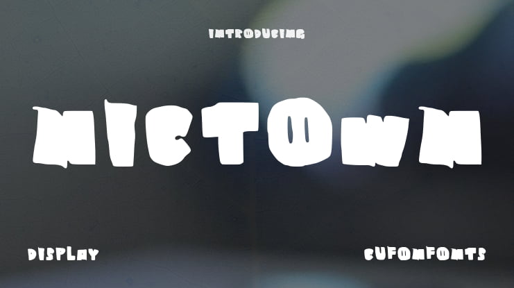 Nictown Font