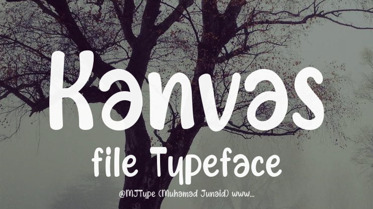 Kanvas file Font