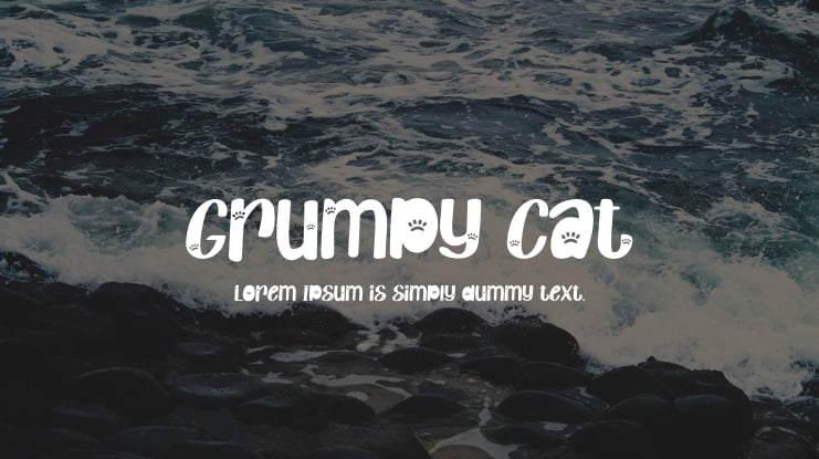 Grumpy Cat Font