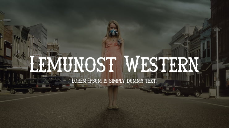 Lemunost Western Font
