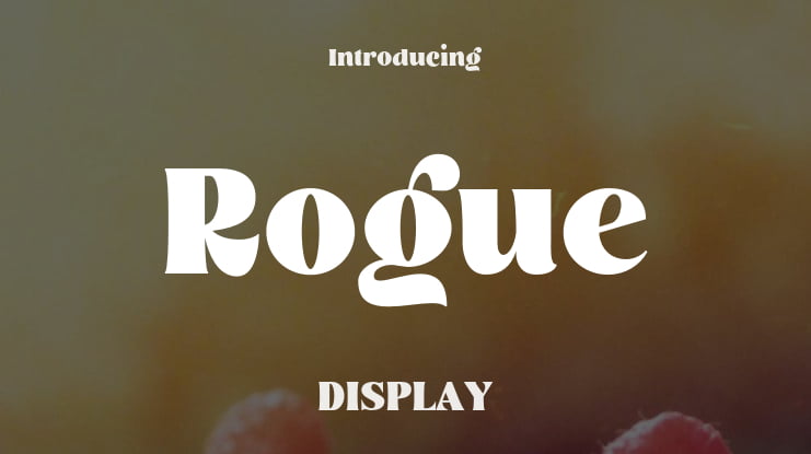 Rogue Font