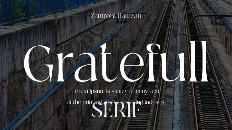 Gratefull Font