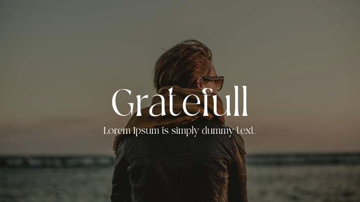 Gratefull Font