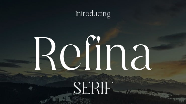 Refina Font