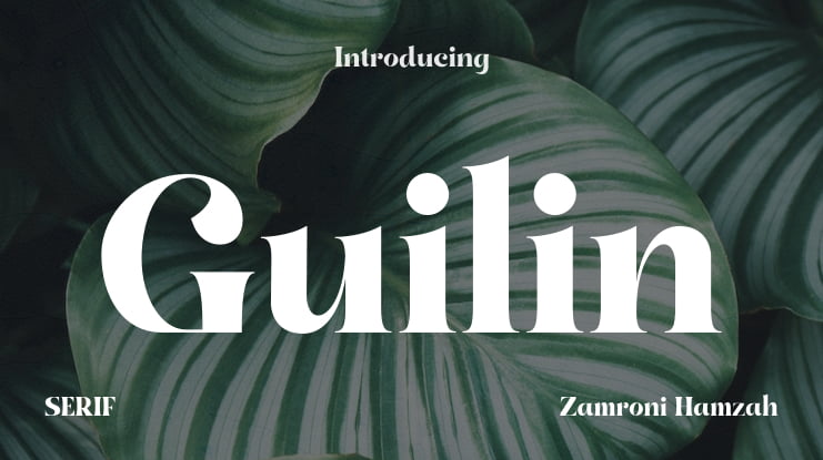 Guilin Font