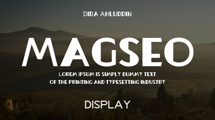 Magseo Font