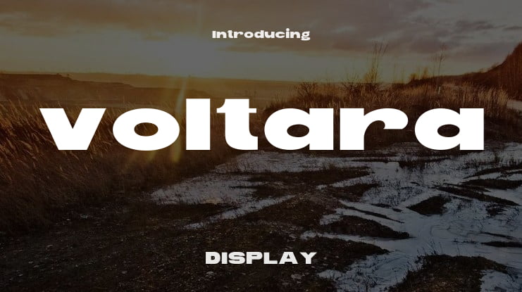 voltara Font