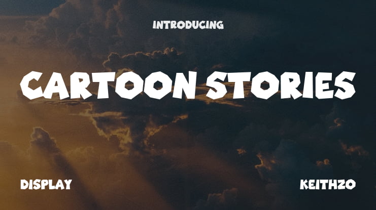 Cartoon Stories Font