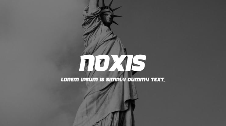 Noxis Font