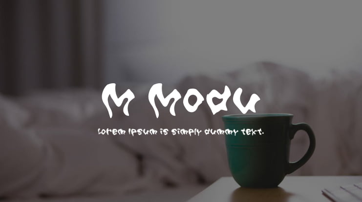 M Modu Font