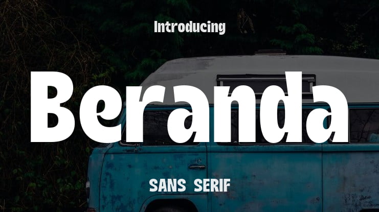 Beranda Font Family